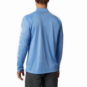 Columbia PFG Terminal Tackle™ 1/4 Zip Pullover Herr Blå (RPHEN1968)